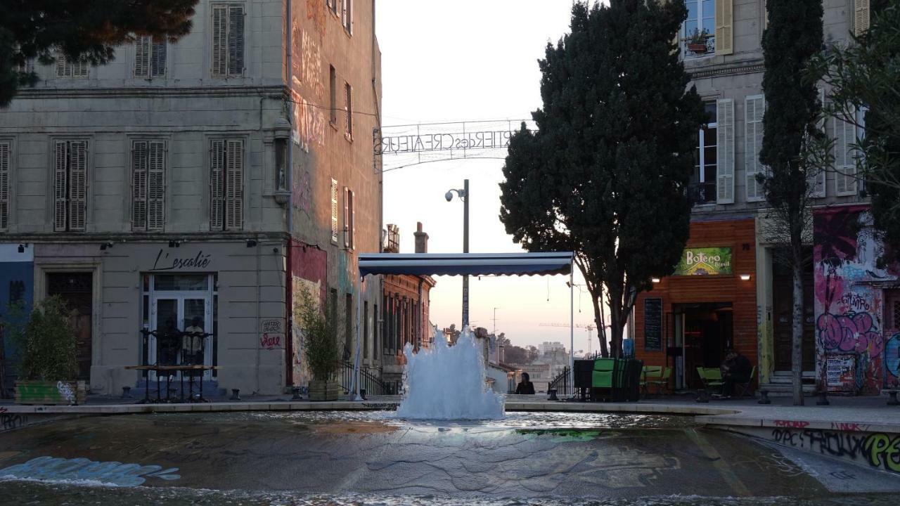 QUARTIER DES CREATEURS la plaine cours julien chambre privée dans appartement Marsiglia Esterno foto